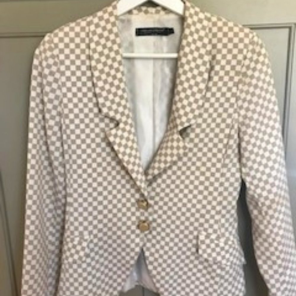 Rinascimento Checker Print Blazer / Jacket